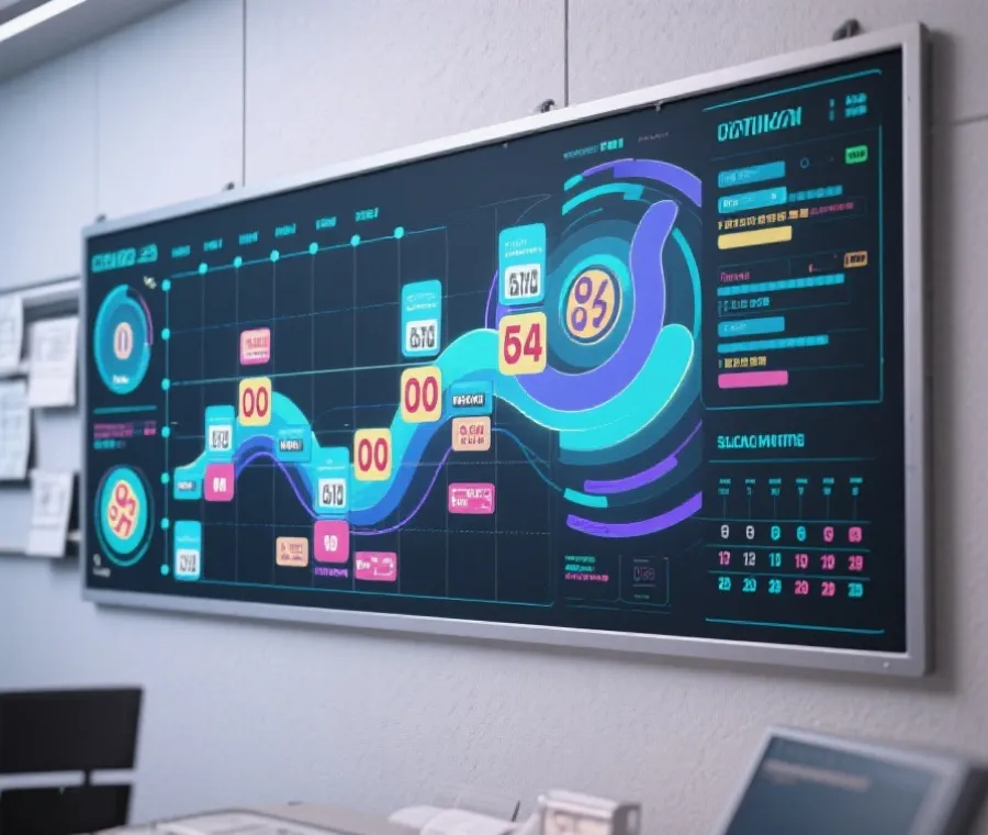 六合彩开奖时间与规则示意图